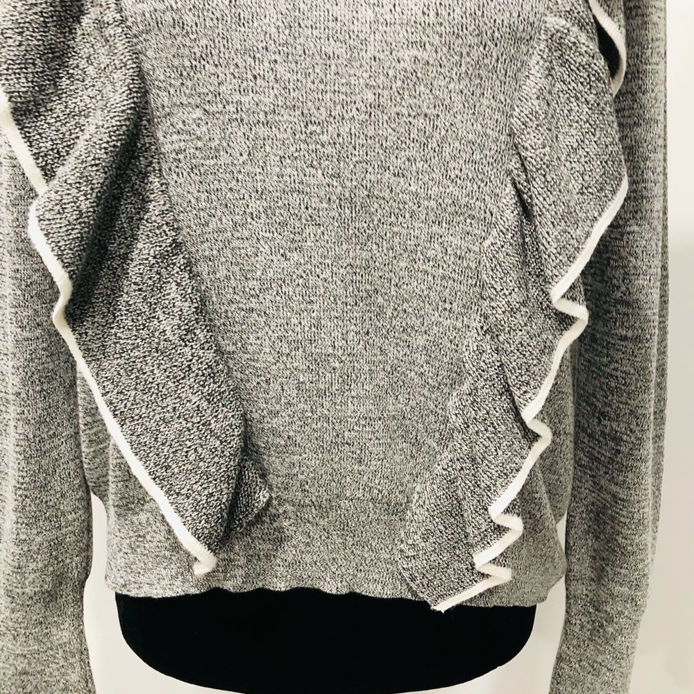 Topshop Ruffle Sweater - Picture 4 of 12